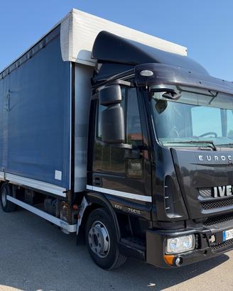 Iveco Eurocargo 75e18 euro 5 centinato con sponda