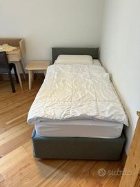 letto singolo tapezziere Spinelli 90x20