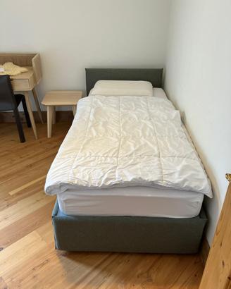 letto singolo tapezziere Spinelli 90x20