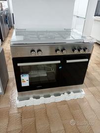 CUCINA GAS CON FORNO ELETTRICO VENTILATO DA 90 CM