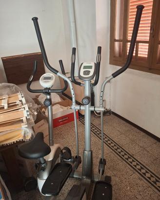 ellittica e bike ciclette IN BLOCCO 