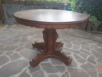 tavolo tondo antico