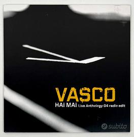 Raro CD Promo Vasco Hai Mai Live Anthology