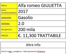 ALFA ROMEO Giulietta (2010-21) - 2017