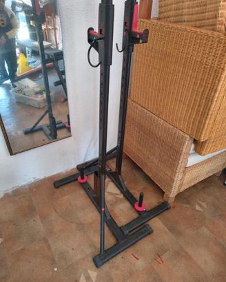 supporto bilanciere per squat 