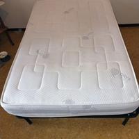 Letto 1 piazza e mezza (struttura + materasso)