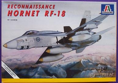 Hornet RF-18 Reconnaissance - 1/48 Italeri + segg.