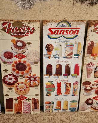 Tabelle gelati sanson 