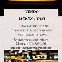 Licenza Taxi per Abano e Montegrotto Terme