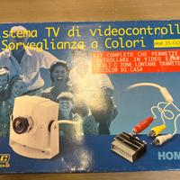 Kit Videosorveglianza due Telecamere A/V a colori