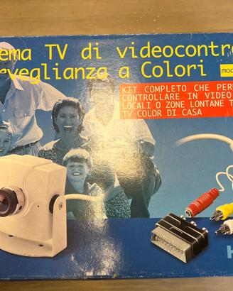 Kit Videosorveglianza due Telecamere A/V a colori