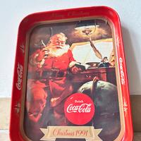Vassoio Coca-Cola Vintage - Natale 1991