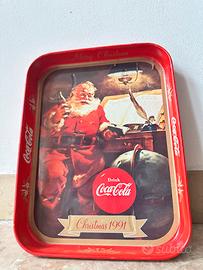 Vassoio Coca-Cola Vintage - Natale 1991
