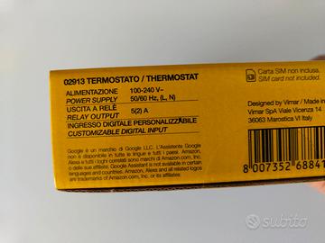 Vimar 02913 Termostato Programmabile (4G SIM)