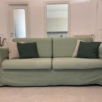 divano 180x80x80 sfoderabile con 2 tessuti