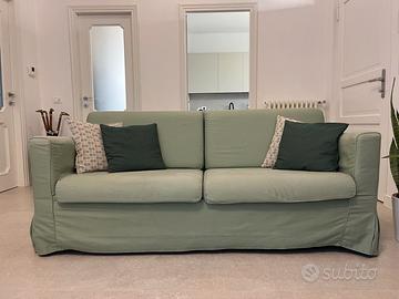 divano 180x80x80 sfoderabile con 2 tessuti