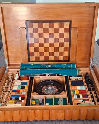 scatola da gioco vintage