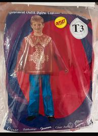 Costume vestito di carnevale Principe 8-10 anni