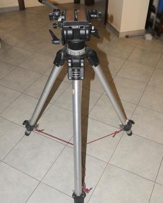 Cavalletto TV pro Manfrotto 132 con testa fluida