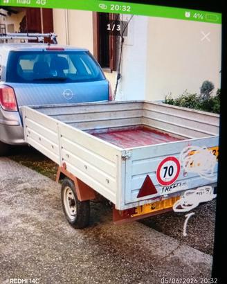 carrello Cresci trasporto cose  passaggio compreso