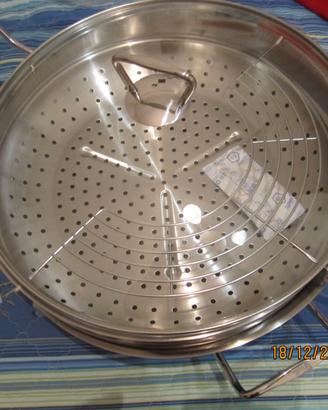 Grande padella in acciaio Inox
