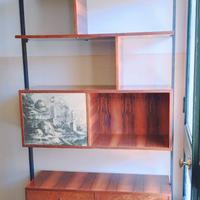 Libreria legno vintage design anni 60