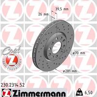2 Discofreno ZIMMERMANN JEEP, FIAT, Renegade