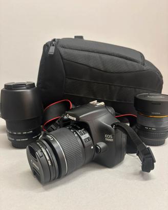 Canon Eos 1100D fotocamera reflex digitale