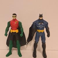 Action figure Batman e Robin - 15 cm