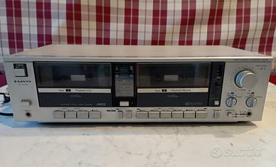 Piastra a cassette doppia SANYO