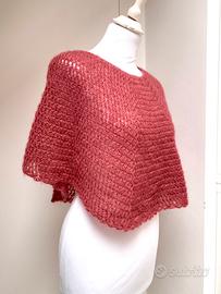 Mantellina Mohair Marsala