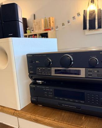 Impianto audio completo Technics con sistema Bose