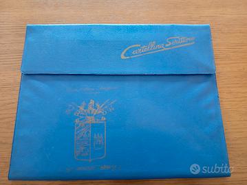 CARTELLINA SCRITTOIO PORTADOC. VINTAGE ESERCITO