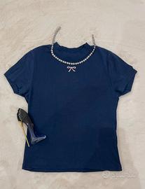Maglietta FB Sister blu, taglia S