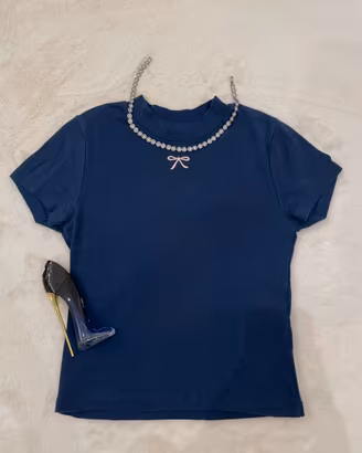 Maglietta FB Sister blu, taglia S