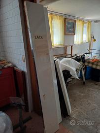 mensole Lack Ikea bianche
