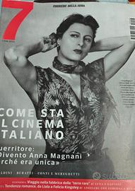 Anna Magnani copertina su Sette del 2025