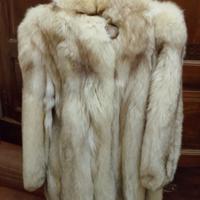 giacca in vera volpe