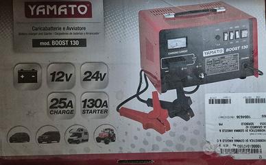 2 in 1: Booster e caricabatterie 12/24V 130A
