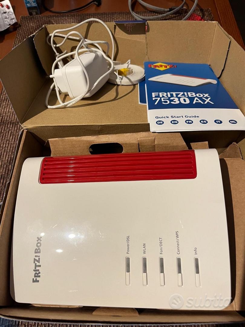 Modem FRITZ BOX 7530 AX - WIFI 6 - Informatica In vendita a Milano