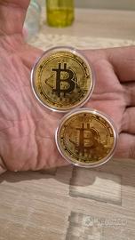 2 tondelli in metallo da collezione monete