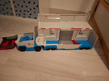 Camion Paw Patrol Rosso