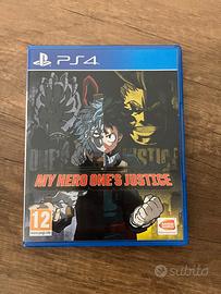 My Hero One's Justice 1 e 2 per ps4