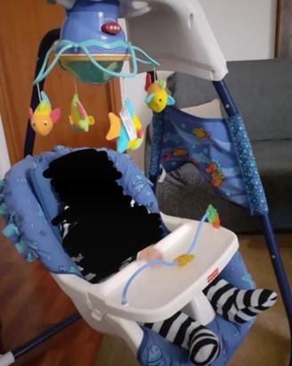 Culla per bambini con giostrina