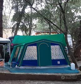 Tenda campeggio Capua Nova 5p + Cucinotto
