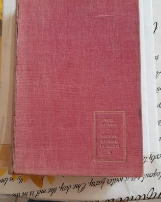 Libro vintage Uomini contro la morte