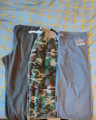 3 Pantaloni Tuta lunghi