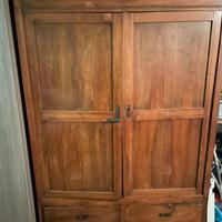 Armadio antico legno massello primi 900 - 120€
