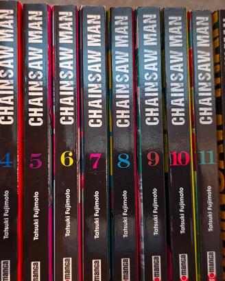 Chainsaw Man Manga lotto 1-13+2 variant