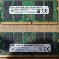 Coppia RAM Micron DDR4 2x 8GB 2133MHz SODIMM
